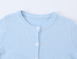 เสื้อคาร์ดิแกนไหมพรมคอปกติดกระดุม 3 สี สำหรับผู้หญิง สไตล์ลำลอง แฟชั่น แขนยาว สีพื้น - Product Image 6
