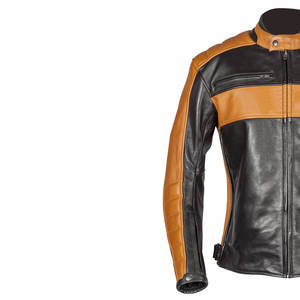 Venta caliente Mejor Venta Precio Bajo Chaqueta de moto de cuero genuino Personalizado Nueva moda Chaquetas de moto de cuero - Product Image 5