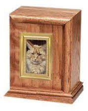 Urnas de cremación de madera hechas a mano de estilo americano para cenizas de gatos y perros Urnas funerarias modernas para restos de mascotas al por mayor - Product Image 4