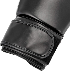 Guantes de boxeo de cuero PU con logo personalizado, guantes de boxeo de diseño OEM - Product Image 3
