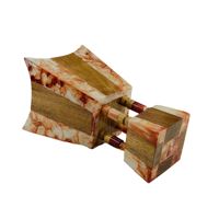 Brûleur d'encens écologique fait main en bois et résine |   Décoration d'intérieur, cadeau, ange/design personnalisé, couleurs personnalisées, faibles émissions, haute résistance à la chaleur