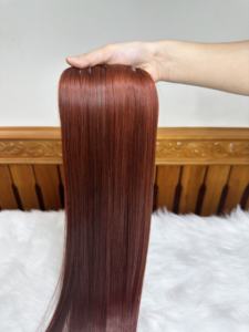 Extensions à bandes adhésives Bonestraight Virgin Remy, mèches à double trame pour perruques, haute qualité pour toutes les couleurs de teinture, vente en gros - Product Image 6