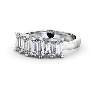 Anillos de boda y compromiso con diamantes cultivados en laboratorio, joyería personalizada de oro sólido Real con certificado de alta calidad, alianzas de boda y compromiso - Product Image 5