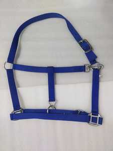 Vente en gros Nylon Horse Halter avec Fish Snap Iron Chrome Plated Hardware Toutes les couleurs Tailles disponibles pour les amateurs d'équitation - Product Image 3