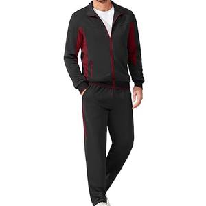 ชุดวอร์มลำลองสำหรับฤดูหนาวแบบเต็มตัว คุณภาพสูง เป็นมิตรกับสิ่งแวดล้อม สำหรับผู้ชาย ทรงปกติ มีซิป - Product Image 1