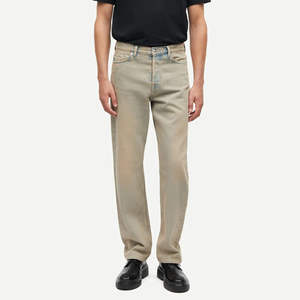 Pantalons en denim pour hommes de haute qualité nouveautés pantalons durables de haute qualité en coton droit mi denim - Product Image 4