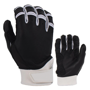 Gants de frappeur de Baseball Softball en cuir véritable de haute qualité sur mesure Odm & Oem Service gants de frappeur de Baseball à vendre - Product Image 3