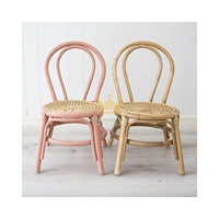 Chaise en rotin en osier pour enfants pour le salon, la chambre à coucher ou les bébés Mobilier polyvalent pour enfants
