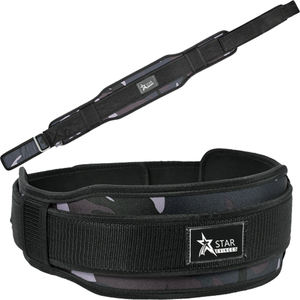 Soporte de cintura resistente de neopreno unisex, logotipo personalizable, cinturones de fitness para gimnasio, equipo de seguridad para levantamiento de pesas - Product Image 3