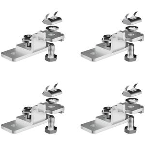 Pieds de montage universels réversibles Zamp Solar - Rail en aluminium anodisé pour toit et abri de voiture, installation facile - Product Image 2