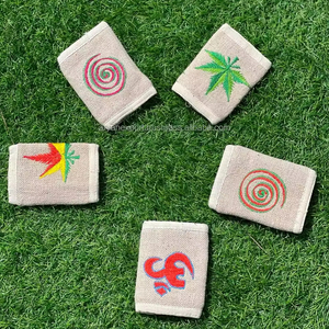 Designer Handmade Himalayan Hemp <b>Wallet</b> Eco-Friendly Natural Fabric <b>Wallet</b> with Zipper & <b>Card</b> Slots Sustainable Minimalist Purse - Product Image 2