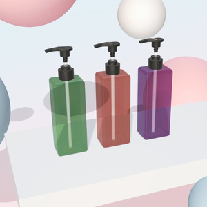 ขวดพลาสติก PET ทรงสี่เหลี่ยมคุณภาพสูงจาก Pavico Top Cosmetics เวียดนาม วัสดุฐานขวดพลาสติก PET พร้อมโลโก้พิมพ์ หัวปั๊มแบบกำหนดเอง ได้รับมาตรฐาน ISO - Product Image 5