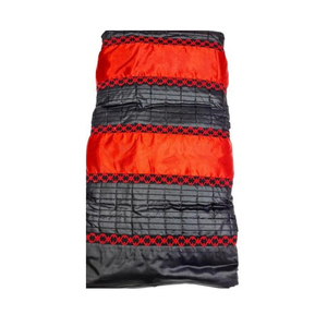 Meilleur design 100% coton dentelle tissu uni teint coupe travail de fournisseur indien imperméable brodé pour les mariages - Product Image 3