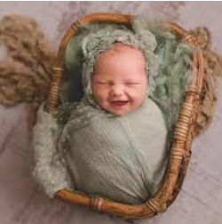 Natural Aesthetic Newborn Bucket Props Vintage Baby <b>Basket</b> Photo Backdrop <b>Wood</b> Bed for Bedroom Photography Prop - Product Image 6