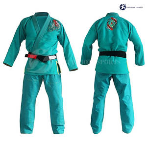 100% coton tissu Jiu Jitsu Kimono Judo uniformes avec broderie Logo impression Stretch entraînement porter Judo karaté costumes - Product Image 1