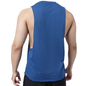 Camiseta Deportiva de Secado Rápido, Ropa de Entrenamiento, Ropa Deportiva, Chaleco de Gimnasio para Hombre, Venta al por Mayor a Bajo Precio, Sin Mangas, OEM, Liso - Product Image 3