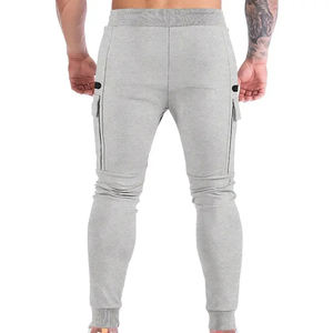 Pantalons de jogging légers et respirants pour hommes, vêtements de sport, bas de survêtement, pantalons, taille plus, vente en gros - Product Image 3