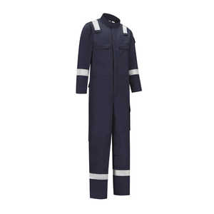 Uniforme personalizable de seguridad de construcción, directo de fábrica, ropa de trabajo de algodón transpirable, mono impermeable para electricistas - Product Image 1