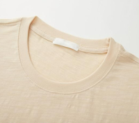 Haute qualité palangre hommes fond rond décontracté plaine col rond t-shirt 220g 95% coton