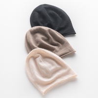Ensemble bonnet et gants en cachemire doux et tricoté, unisexe, avec couleur personnalisée pour un usage quotidien décontracté en automne et en hiver