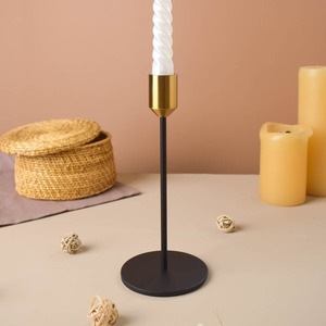 Bougeoir de Noël nouveau style décoratif de maison de luxe au prix de gros bougeoir de Noël fait à la main nouveau design bougeoir argenté en métal - Product Image 1