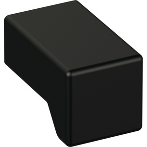 HEWI 547.15B Deep Black Matt Plastic Furniture Knob 90 Cabinet Organizer - Product Image 1