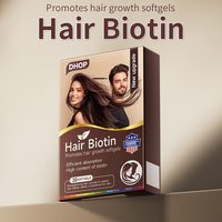 DHOP Biotine Vitamine Gommes Croissance Des Cheveux Capsules Douces Accélérateur Doux À Mâcher Pour Adultes Soins Des Cheveux Suppléments