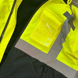 OEM ODM, precio al por mayor, ropa de seguridad en el trabajo, Sudadera con capucha de seguridad reflectante para hombres a la venta, chaquetas de seguridad de alta visibilidad - Product Image 6
