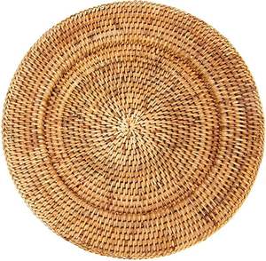 Cesta de Pared de Ratán Estilo Bohemio, Decoración Tejida a Mano para Hogar Rústico, Diseño Abstracto para Colgar en la Pared - Product Image 6