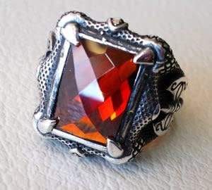 Wholesale <b>Mens</b> <b>Ring</b> New Arrival Natural Red Garnet Gemstone January Birthstone Heavy <b>Mens</b> <b>Ring</b> Jewelry 925 Sterling <b>Silver</b> <b>Ring</b> - Product Image 5