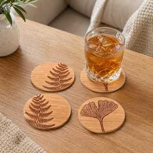 Posavasos cuadrado de madera y resina epoxi azul verdoso moderno y personalizado para decoración de cocina, bar, mesa, protector de calor. - Product Image 3