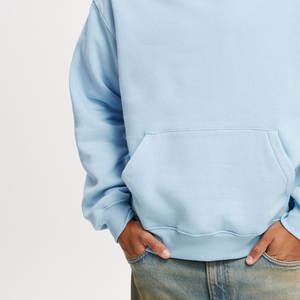 เสื้อฮู้ดโอเวอร์ไซส์สำหรับผู้ชายเสื้อฮู้ดโอเวอร์ไซส์สำหรับชุดลำลองไม่มีลายเรียบ - Product Image 4