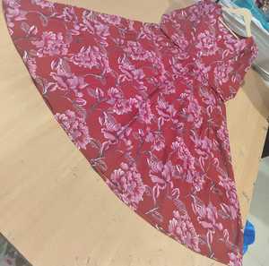 Robe évasée en coton pour femmes taille personnalisable grande taille été formel pour l'église et la carrière-Vente en gros en Inde - Product Image 5