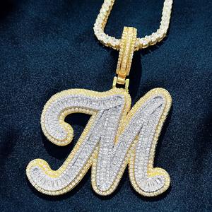 Colgante de diamante de moissanita de Plata de Ley 925 - Product Image 1