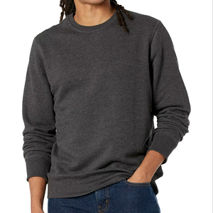 Custom 100% Cotton Fleece Sweatshirt for Men with <b>Screen</b> <b>Printed</b> Logo OEM Pullover Hoodie Gymwear Supplier Wholesale - Product Image 1