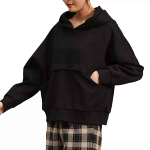 OEM High Quality Custom Unisex <b>Hoodies</b> Tracksuits Plain Fleece Eco-Friendly Breathable Lined Logo Printed Cotton Oversize Design - Product Image 6