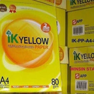 กระดาษถ่ายเอกสาร IK ความสว่างสูง A4 80gsm 70gsm 75gsm จำนวนมากกระดาษสำเนาคุณภาพระดับพรีเมียมสำหรับการพิมพ์ในโรงเรียนสำนักงาน - Product Image 5
