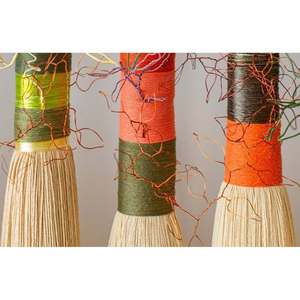 Luxury <b>Macrame</b> Wall Hanging Universo De Colores Mexican Zacaton Style Home Decor for Lomas - Product Image 2