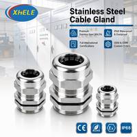 Edelstahl IP68 Wasserdichte Niederspannungs-NPT-Gewinde-Kabelverschraubung mit G1/4-G3 Modell für Industrielle Anwendungen 6-10mm Kabeldurchmesser