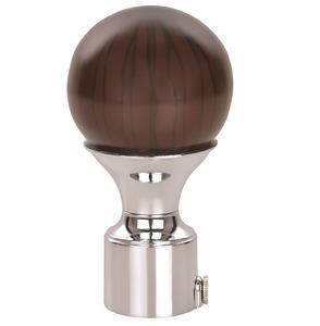 Producto en Oferta 2026 (Solo 2 Terminales) para Barra de Cortina, Terminal de Cerámica Mughal y Herrajes de Montaje (Blanco) a Precio Competitivo - Product Image 2