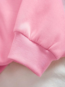 Sudadera bordada de calidad superior Sudadera bordada de hombro caído transpirable ligera de algodón original - Product Image 4