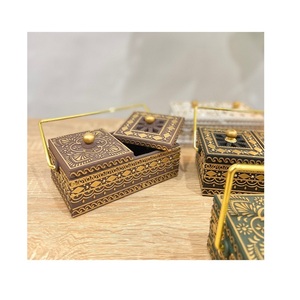 Exclusive Quality Wooden Mubkhar Bakhoor <b>Burner</b> With Oud Box And Tray Wedding Event <b>Fragrance</b> Mabkhars - Product Image 6