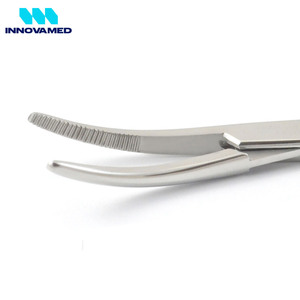 Pinzas de bloqueo para hemostatos Kelly, pinzas quirúrgicas curvas rectas de 14cm para uso quirúrgico en hospitales por INNOVAMED Renewable - Product Image 6