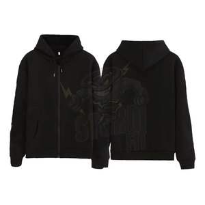Sudaderas con capucha con estampado personalizado para hombre y mujer, ropa informal holgada, sudaderas con capucha de Color sólido, ropa de calle de manga larga con personalidad, sudaderas - Product Image 1