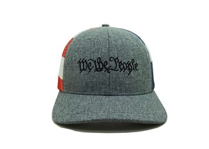 Venta al por mayor bandera americana en la parte posterior de malla logotipo bordado personalizado gorra de camionero Vietnam OEM ajustable ajuste Gorras estilo casual al aire libre - Product Image 2