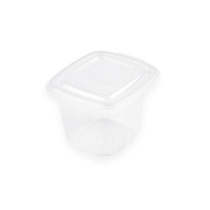 กล่องใส่อาหารฝาพับทรงสูง ขนาด 750 ซีซี ใช้กับไมโครเวฟได้ อุณหภูมิ -5 องศาเซลเซียส ถึง +120 องศาเซลเซียส  6 แพ็ค x 100 ชิ้น สำหรับธุรกิจ B2B - Product Image 1