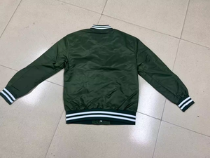 แจ็คเก็ตสไตล์ตัวแทนมหาวิทยาลัยขนาดใหญ่กันลมมีปกตั้งโลโก้ด้านหน้าวินเทจสำหรับฤดูใบไม้ร่วง - Product Image 6