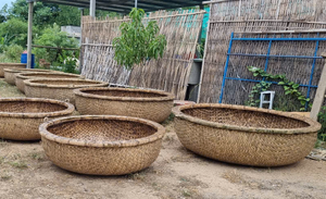 Barco Redondo de Bambú Ligero y Duradero, Adecuado para Complejos Turísticos de Pesca y Mercados de Exportación - Product Image 6