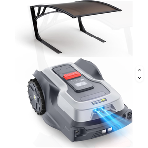Nouvelle tondeuse à gazon robotisée T1200 Pro sans câble de délimitation, version 2025 avec garage, tonte des bords, contrôlable par application avec RTK - Product Image 1