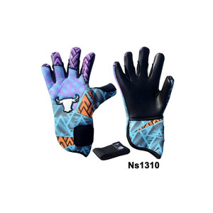 Vente en gros OEM Fournisseur direct d'usine Gants de gardien de but professionnel Matériau en PU Fermeture à crochet et boucle antidérapante Logo personnalisé Unisexe - Product Image 6